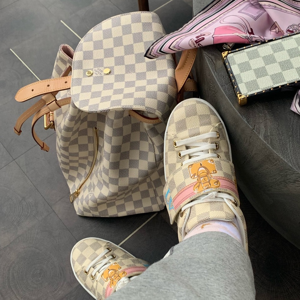 Louis Vuitton Sperone D’Azur N41578 Damier LARGE Backpack, with Tags + Receipt - Picture 5 of 14